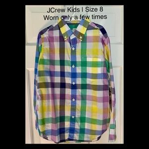 JCrew Kids Button Down - perfect for Easter!